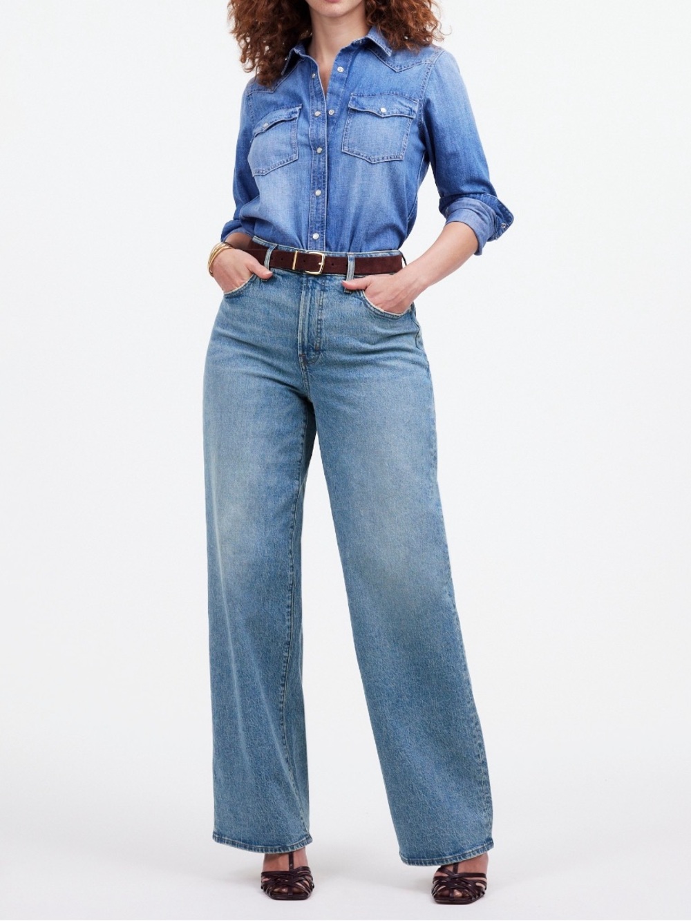 Madewell The Curvy Perfect Vintage Wide-Leg Jean